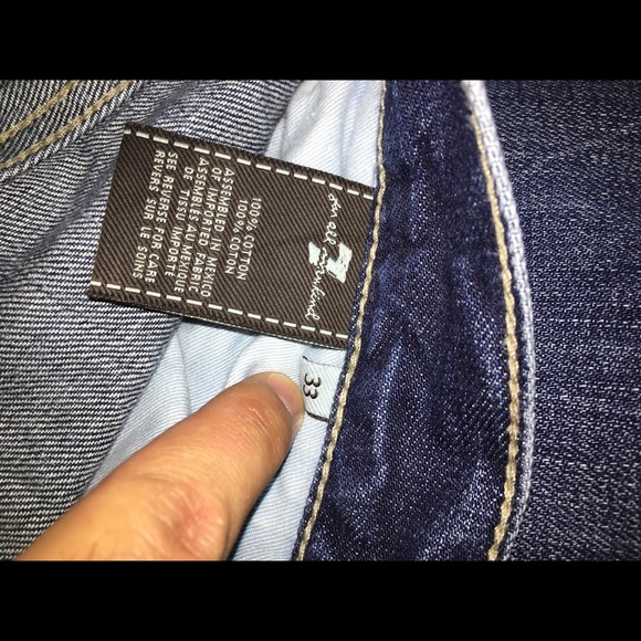 7 for all mankind never used pair of jeans - Picture 3 of 3
